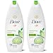 Dove go fresh Body Wash, Cucumber and Green Tea 22 Ounce, Twin Pack
