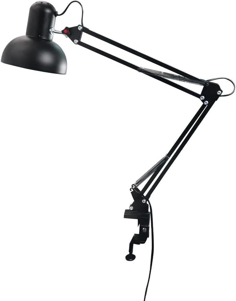 Study Table Lamp with Clamp School Computer Desk Lamps Folding Office Light Desks LED Lights,for Dinning Room