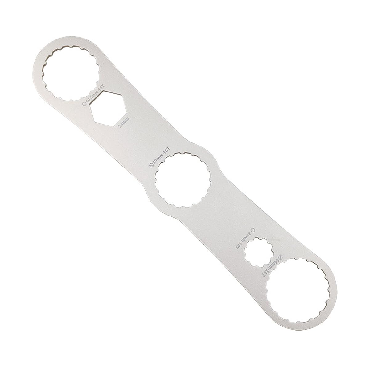 Clé de pédalier en acier inoxydable GK-BB02, outil de verrouillage central de haute précision