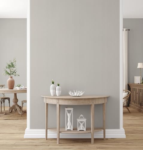 Papier peint intissé uni résistant au feu M1 texturé beige marron