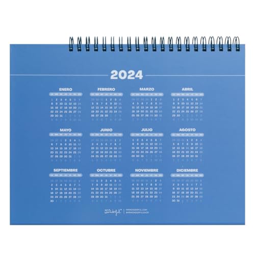 Mr.Wonderful 2024 Desktop Calendar, You and Me Let's Do Great Things, 18 x 2 x 24, multi-coloured - Image 2