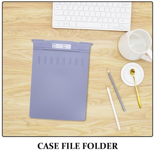 Tableau d'écriture multi-usage gris et porte-documents en plastique