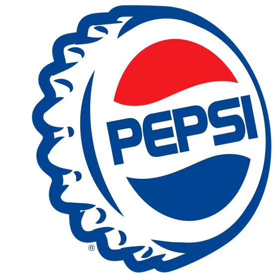 Amazon.com: CafePress 90S Pepsi Logo Cap Small Die Cut Sticker, 3