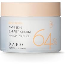 Dabo Rice PDRN NMN Skin Barrier Cream, Korean Face Moisturizer with Ceramide & Panthenol, Hydrating & Firming Cream for Dry Skin, 1.69 fl oz 50ml