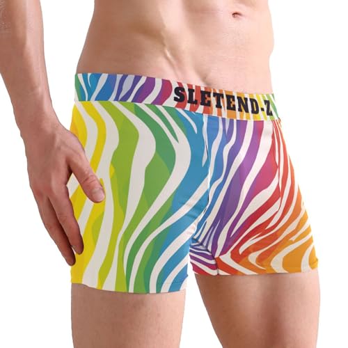 Men's Underwear Boxer Briefs with Print Soft Stretch Underwear Small to XX-Large4