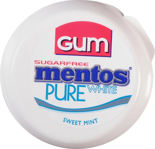 Mentos Pure White Gum, Sweet Mint - Image 17