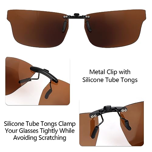 Image of Polarized CLIP-ON Sunglasses for Oakley Crosslink OX8030 55x18