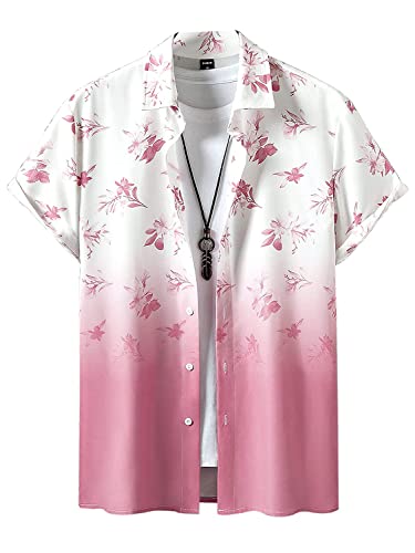 Image of Men's Lycra Digital Print Casual Shirt