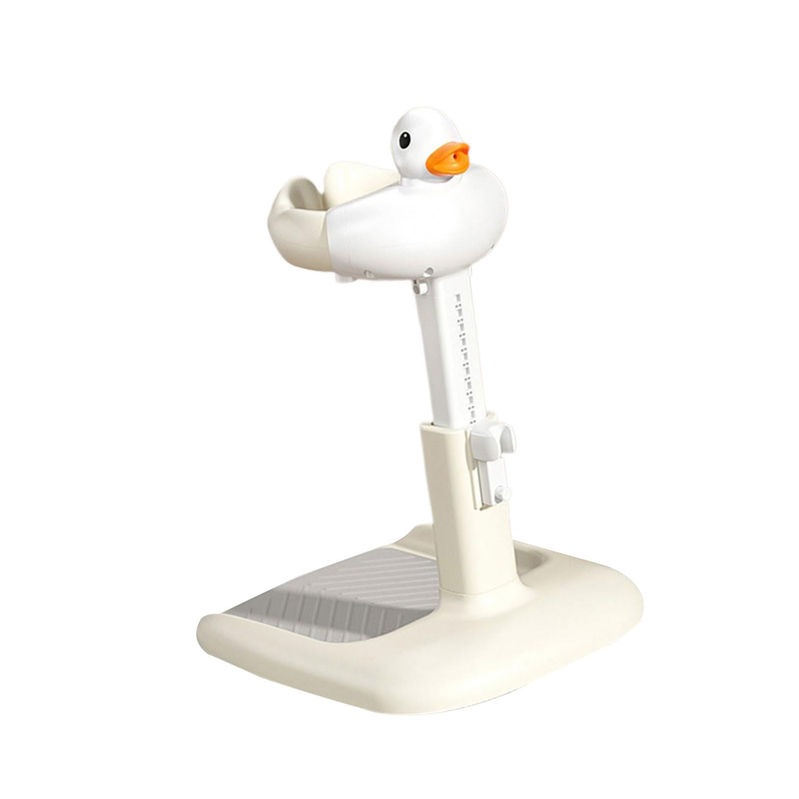 Soporte de baño para bebé con base antideslizante, puede abrazar dibujos animados para ducha infantil, ayudante de ducha portátil para niños pequeños