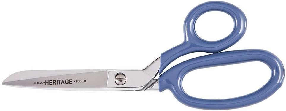 Klein Tools 206LR-PKLC Heritage 206LR-P 6-Inch Ergo Bent Trimmer with Large Rings