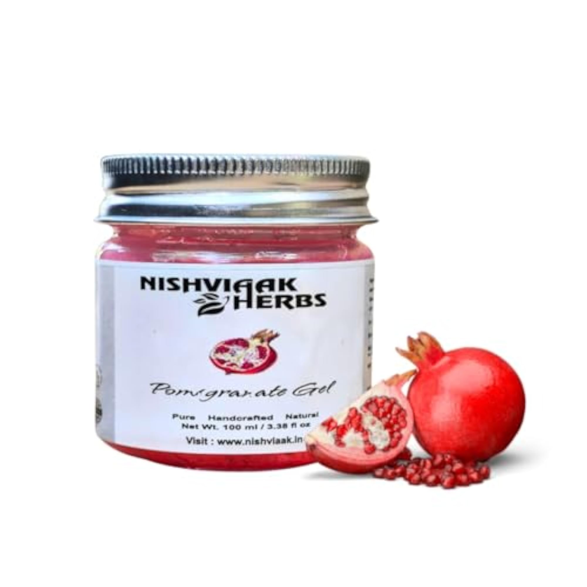 Pomegranate Gel for Skin Nourishment, Herbal Formula