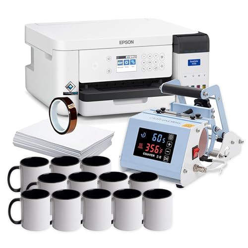 Epson F170 Sublimation Printer & Mug Press Kit