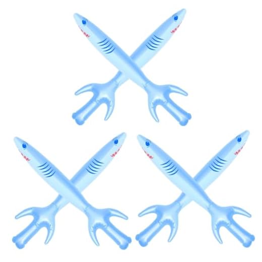 ERINGOGO 6 Uds De Juguetes Inflables Para Niños Juguetes Para Niños Globos De Juguete Para Niños Juguetes Piratas Juguetes Para Niños Espadas Inflables Globos De