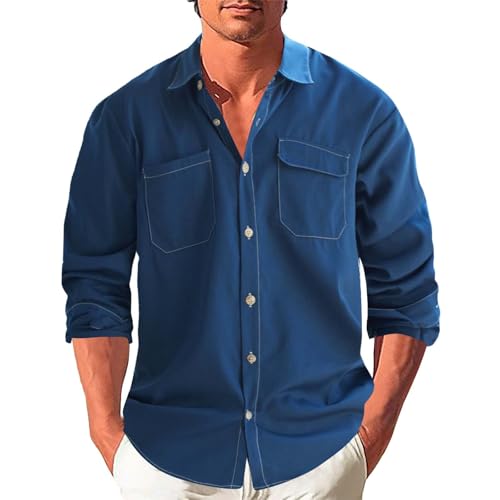Chemise manches longues homme confortable et coupe classique