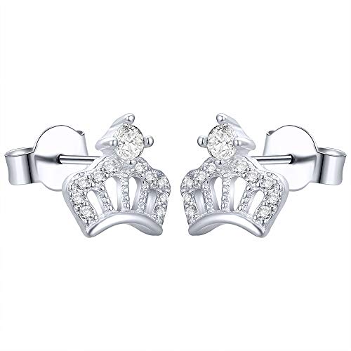 AoedeJ Boucles d'oreilles princesse couronne Cover