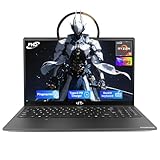 NIMO 15.6'' IPS FHD-Laptop, AMD Ryzen 5(Beat i5-1135G7, 4 Cores Up to 3.7GHz) 16GB RAM 256GB SSD Student Computer with 65W Type-C, Backlit KB, 180°Viewing Thin & Light Design for Home Office