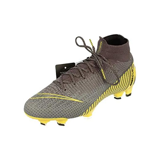 Nike Superfly 6 Elite FG Mens Football Boots AH7365 Soccer Cleats (UK 6 US 7 EU 40, Thunder Grey Black 070)