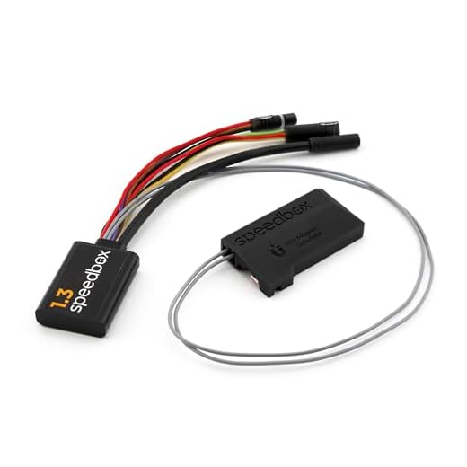 SpeedBox 1.3 kompatibel mit Bosch Smart System (Performance Line CX 4. Gen) für E-Bikes mit Felgenmagnet am Hinterrad, Tuning-Chip