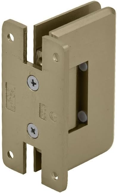 CRL Cologne 037 Series Brushed Bronze Wall Mount Hinge