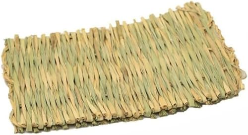 DancJulieチキンの草の巣 ウサギの草のクッション チンチラ ハムスター オランダの豚 ハト 翡翠 鳥わら 鳥の巣 オウム 鳥用品 バニークッションわら 無添加、無着色 天然素材 100%天然草 手織り 保護足 小動物歯が生えるおもちゃ ペットハウス
