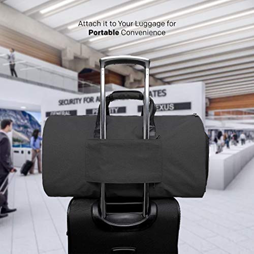 ComfyDegree Travel Garment Storage Bag, Carry on Convertible Multipurpose Duffel Bag, Breathable Suit Carrier Bag Organiser, Waterproof Overnight Luggage for Men/Women Weekend Flight Travel Organiser