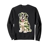 Camo San Bernardo Dueño de mascotas Camuflaje Amante de perros Sudadera