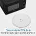Microondas Clatronic con 20L de espacio de cocción y función grill Imagen de Microondas Clatronic con 20L de espacio de cocción y función grill