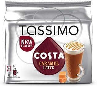 Tassimo Tassimo Costa Caramel Latte X Pack Of 4 (32 Servings)