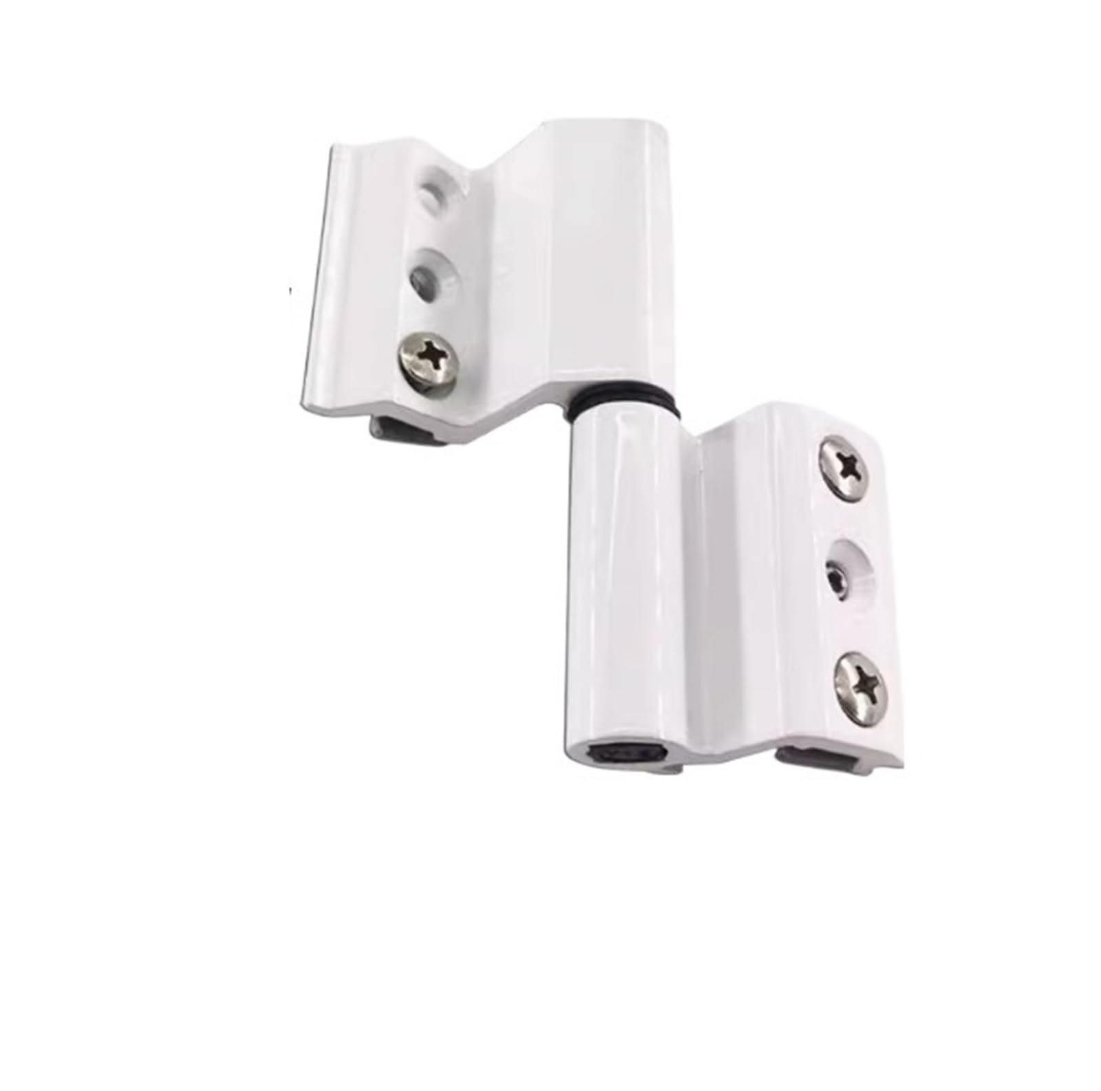 Weokdfha White - 45Mm Left Window Hinge 1 Pcs Aluminum Alloy Door And Window Hinge Broken Bridge Heat Insulation Flat Open Hardware Folding Thickened Hinges(White-45Mm Left)