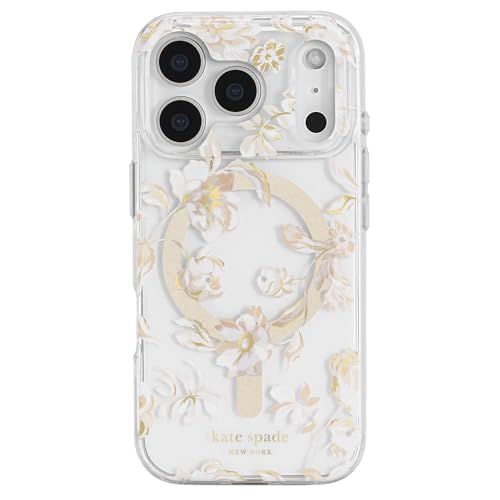 Kate Spade New York iPhone 17 Pro Case - Compatible with MagSafe - Designer Phone Case - Autumn Tolie