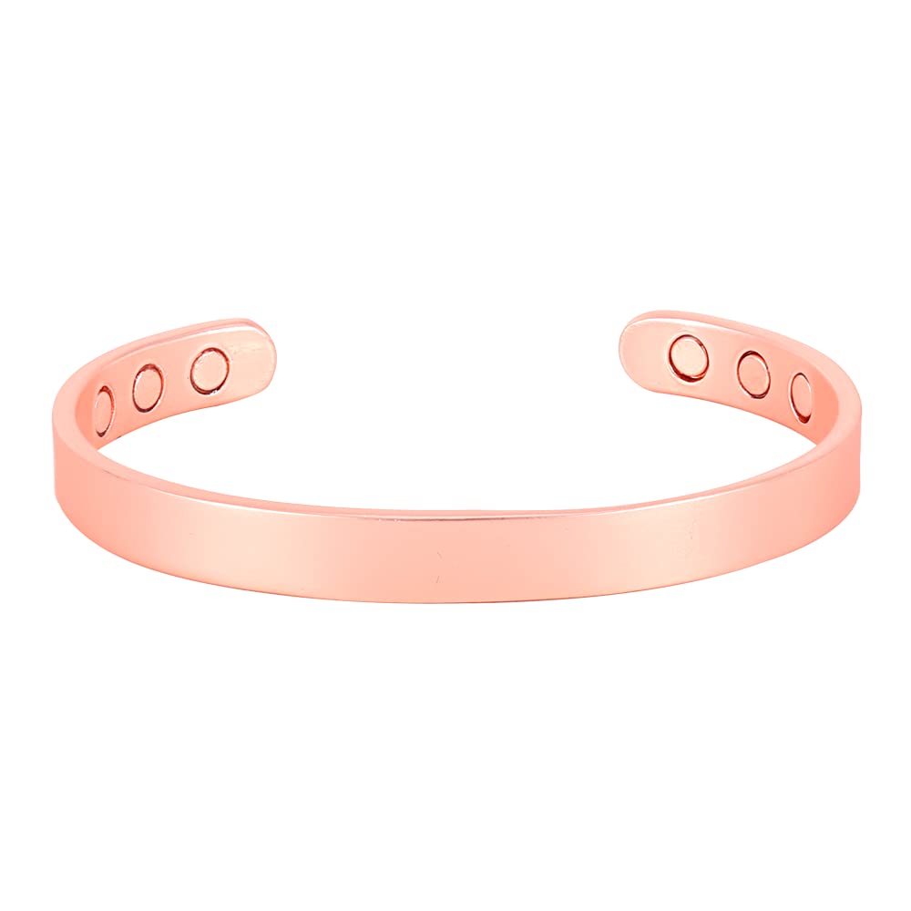 Harmony Kupfer Armreif Magnet Armspange TCM Magnettherapie Energetix 4you Kupfer Bangle 137 Cu 6 Magnete