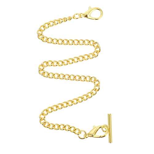 BESPORTBLE Pocket Watch Chain Clasp Plated Hanging Chain for Clothing Accessories for Jeans Handbags and Vintage Pocket Watches