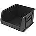 Akro-Mils 30270 AkroBins Plastic Hanging Stackable Storage Organizer Bin, 18-Inch x 16-Inch x 11-Inch, Black, 3-Pack