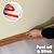 Flexible Floor Trim | Peel and Stick Design | Caulk and Baseboard Wall Base Trim Shoe Molding, 9.8 ft x 3.9 inch