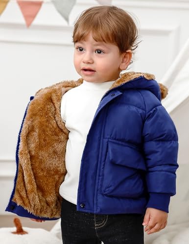 Image of BFUSTYLE Baby Coat 6M-5T Winter Clothes Toddler Boy Girl Jacket with Hood