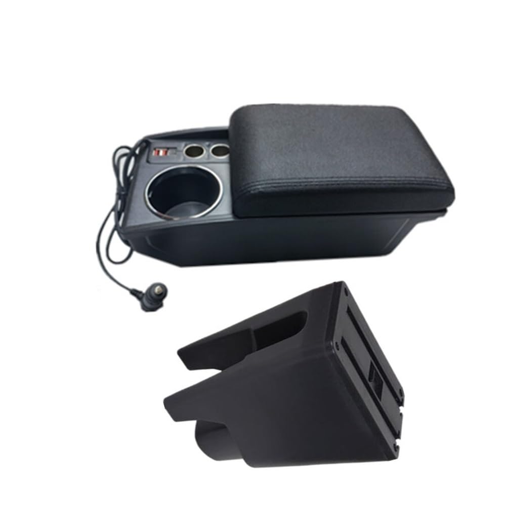 AIERDEYP Car Armrest Box For Citroen For C1 Car Armrest Box