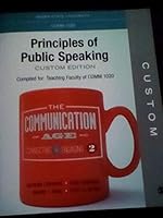 Principles of Public Speaking; COMM 1020 - Weber State University 1506362826 Book Cover
