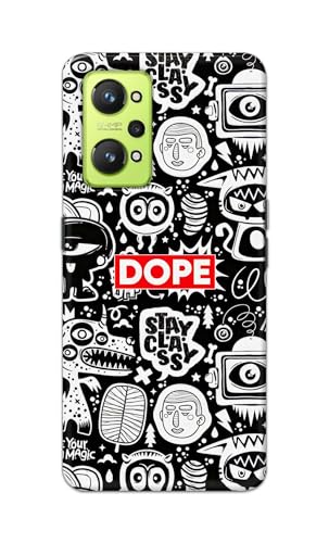 Image of Printed Hard Back Cover Case for Realme GT Neo 2 / GT 2 Back Cover (Mixed Cartoons) -1111