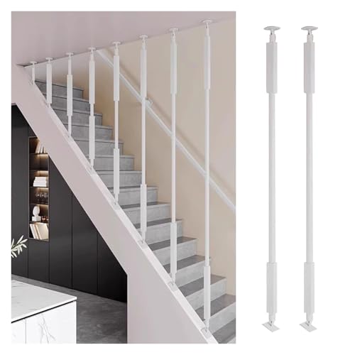 Axe d'escalier réglable en métal lot de 2 poteaux de balustre