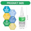 2Pcs Magic Glue,Universal Super Glue,Multifunctional Glues,Magic Glue Super Adhesive Strong & Fast Waterproof Wide Usage,All Purpose Super Glues for Metal, Plastic, Wood, Ceramics