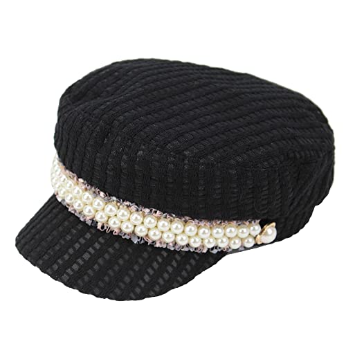 Boina de moda para mujer Danse Jupe negra Talla UN miniatura 1