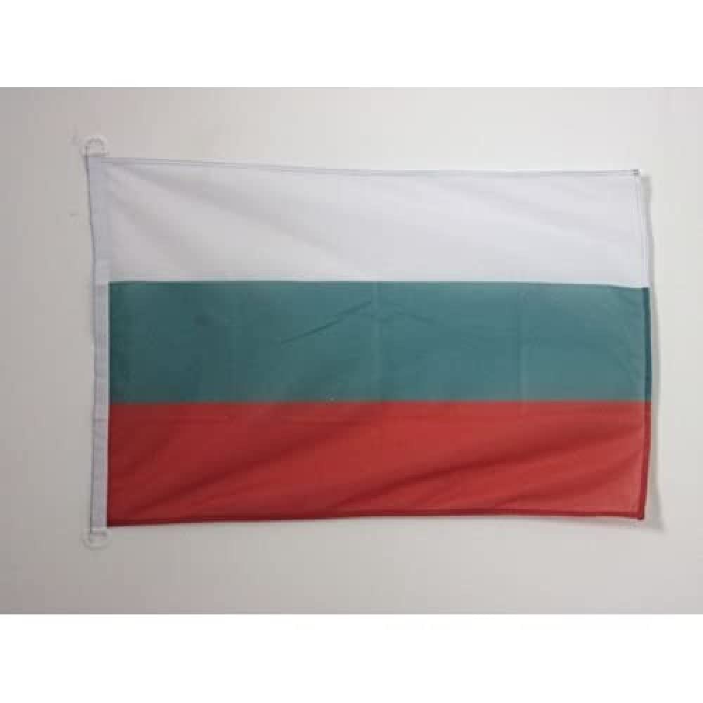 AZ FLAG Bandera Nautica de España Sin Armas 45x30 cm - Pabellón de Conveniencia Española Sin Escudo 30 x 45 Cm, Bandera de Barco con anillas — view 32