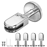 ☞【S-Größe】Geeignet für Treppe Geländer Handlauf Glas: 6 ＜ Dicke ≤ 8mm.