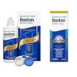 Boston Simplus Multi-Action Solution, 120ml Contact Lens Solution for Rigid Gas Permeable Contact Lenses & Advance Cleaner, Leaves Lenses Clean, 30 ml