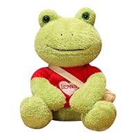 DtgEcd Frog Plush, Stuffed Animals, Cosy Plush Frog, Lavender Scented For Soothing Relaxation, Warmth And Comfort
