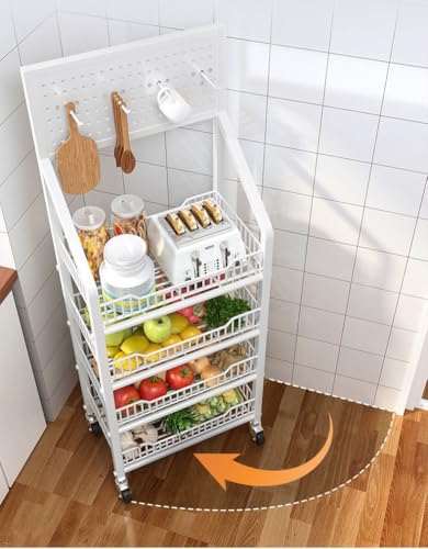 Présentoir à snacks autoportant à 5 niveaux pour supermarché et cuisine