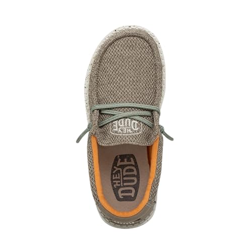 Image of HEYDUDE Boy's Wally Youth Multiple Colors | Boy's Shoes | Boy's Lace Up Loafers | Comfortable & Light-Weight
