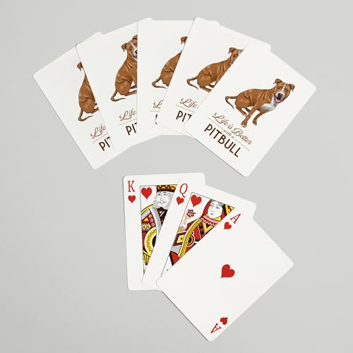 Lantern Press Pitbull, 52 Cartas Poker Tamaño Adulto miniatura 7