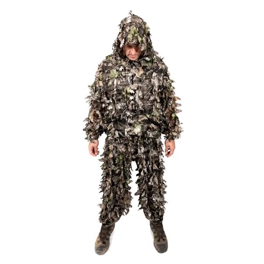 Arcturus 3D Leaf Ghillie Suit (Dark Woodland, XL)