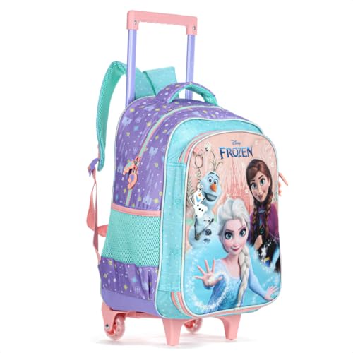 Mochila de Rodinhas com Alças Escolar 16 Frozen Y2